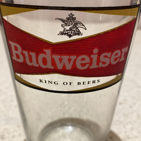 Budweiser King of Beers Retro Pint 1957 Collector’s Series Beer Drinking Glass - Picture 2 of 7